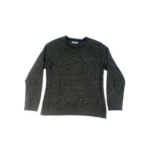 And Now This Womens Large Gray Sweater 100% Recycled Material
